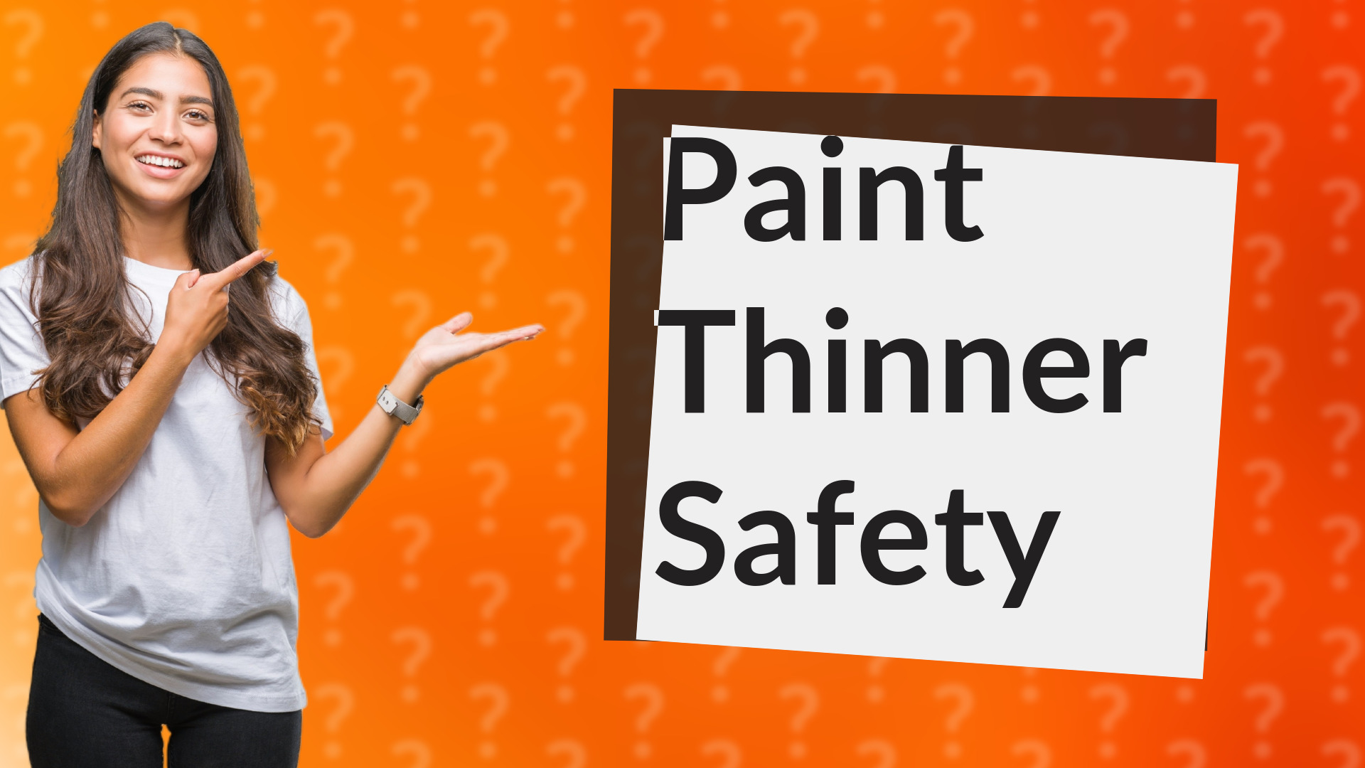 Paint Thinner Safety