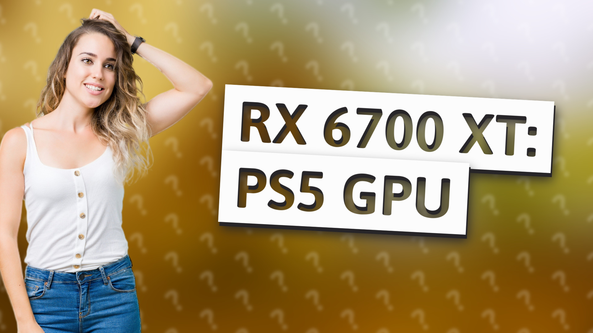 RX 6700 XT: PS5 GPU