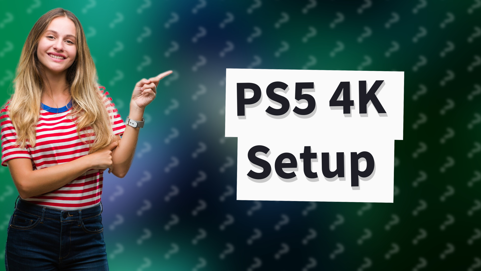 PS5 4K Setup