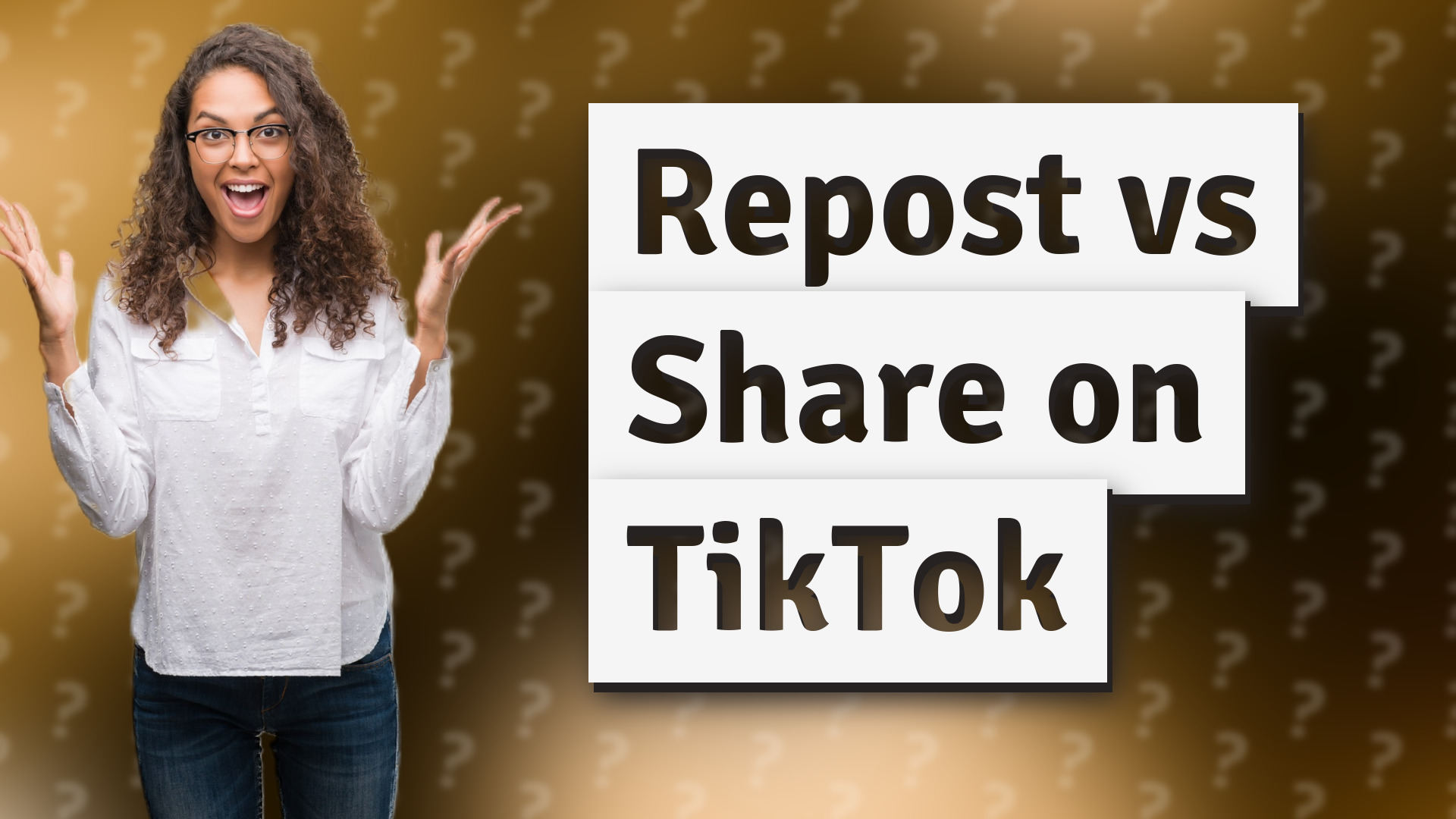 Repost vs Share on TikTok