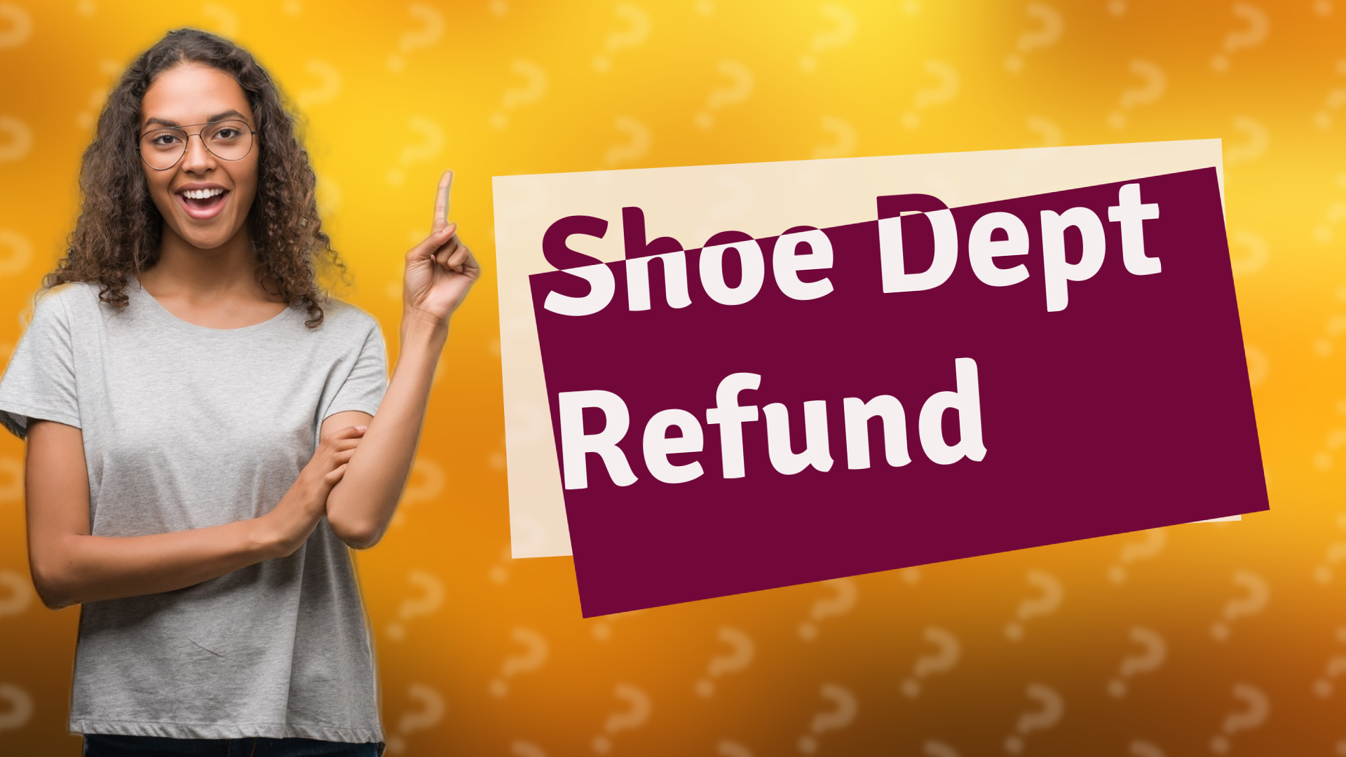 Shoe Dept Refund
