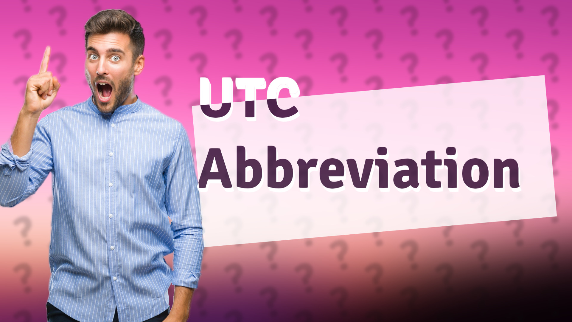 UTC Abbreviation