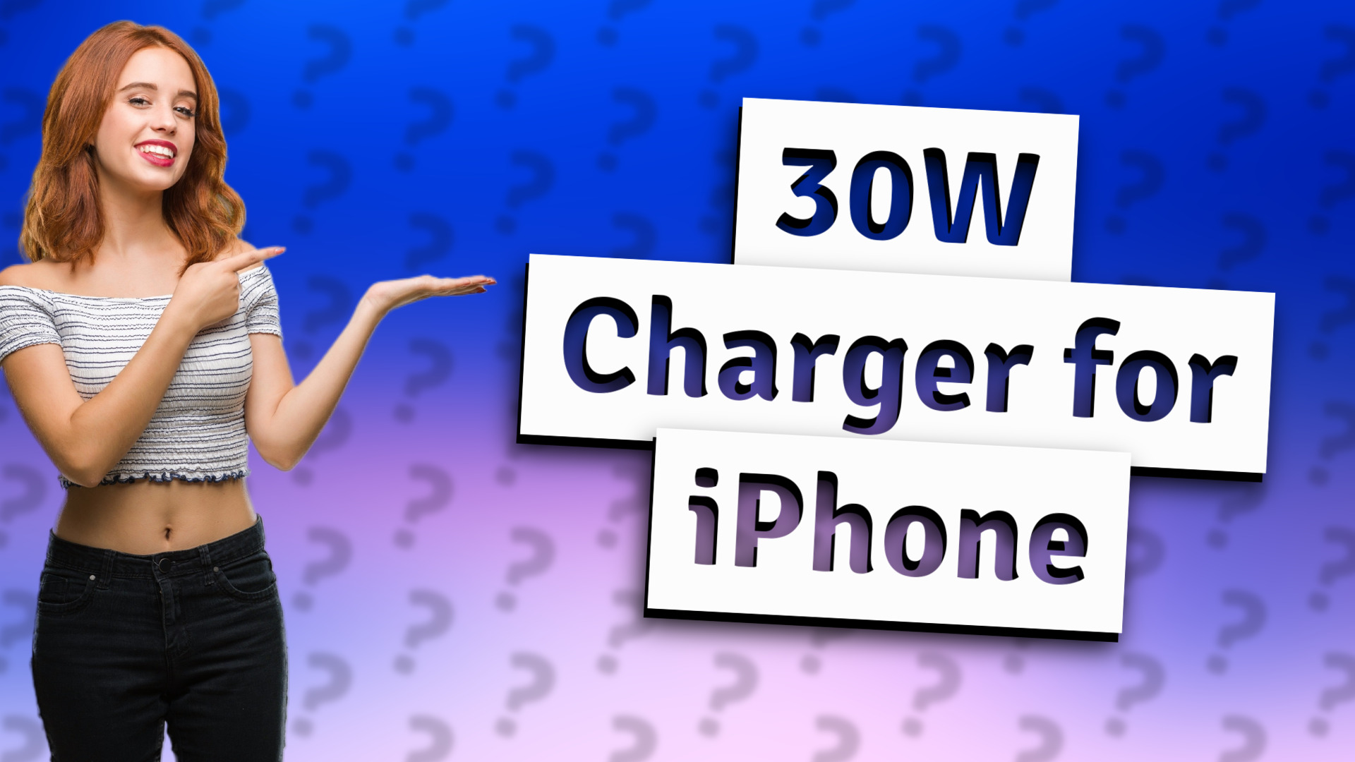 30W Charger for iPhone