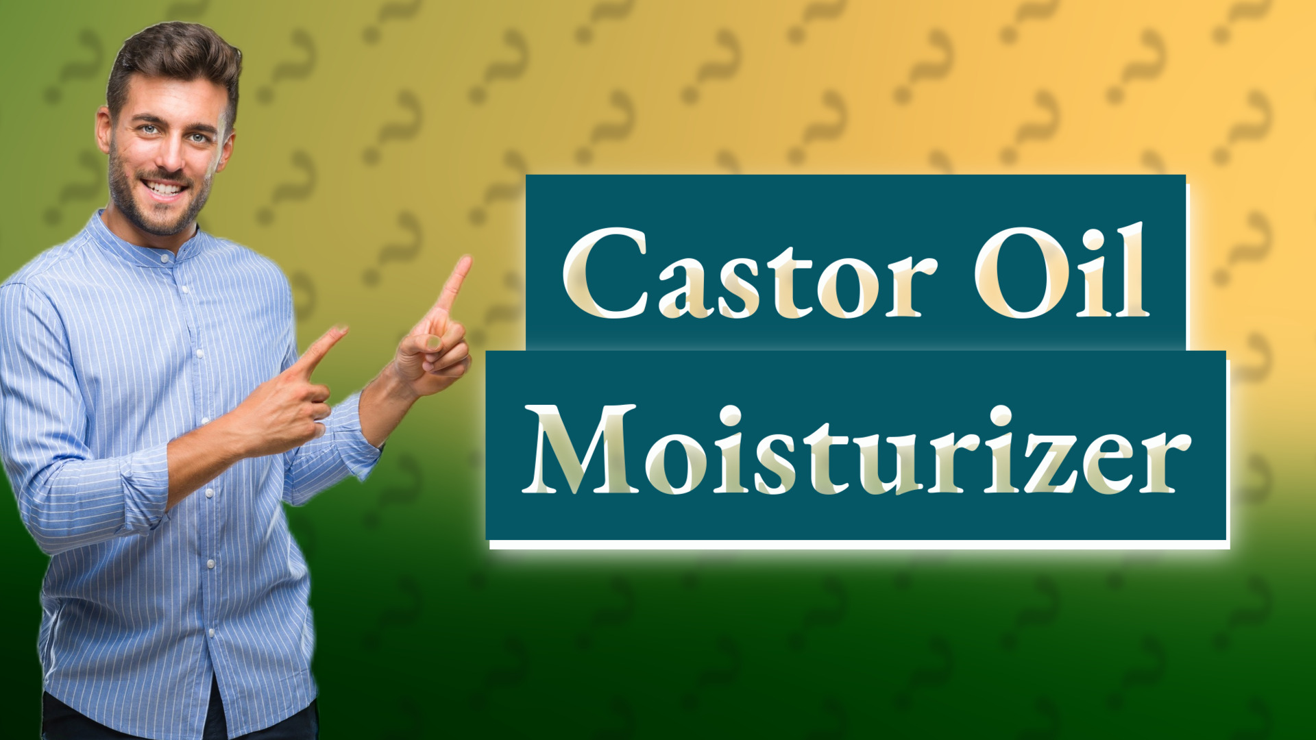 Castor Oil Moisturizer