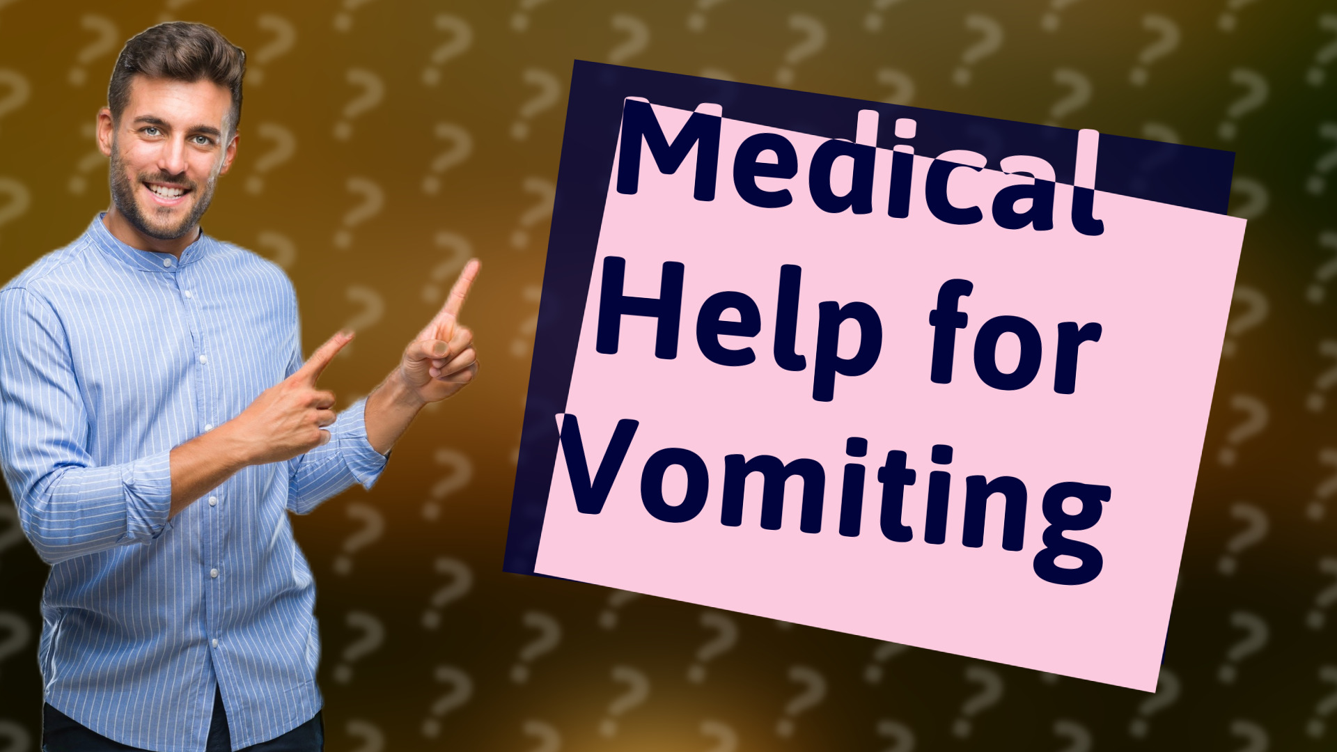 Medical Help for Vomiting