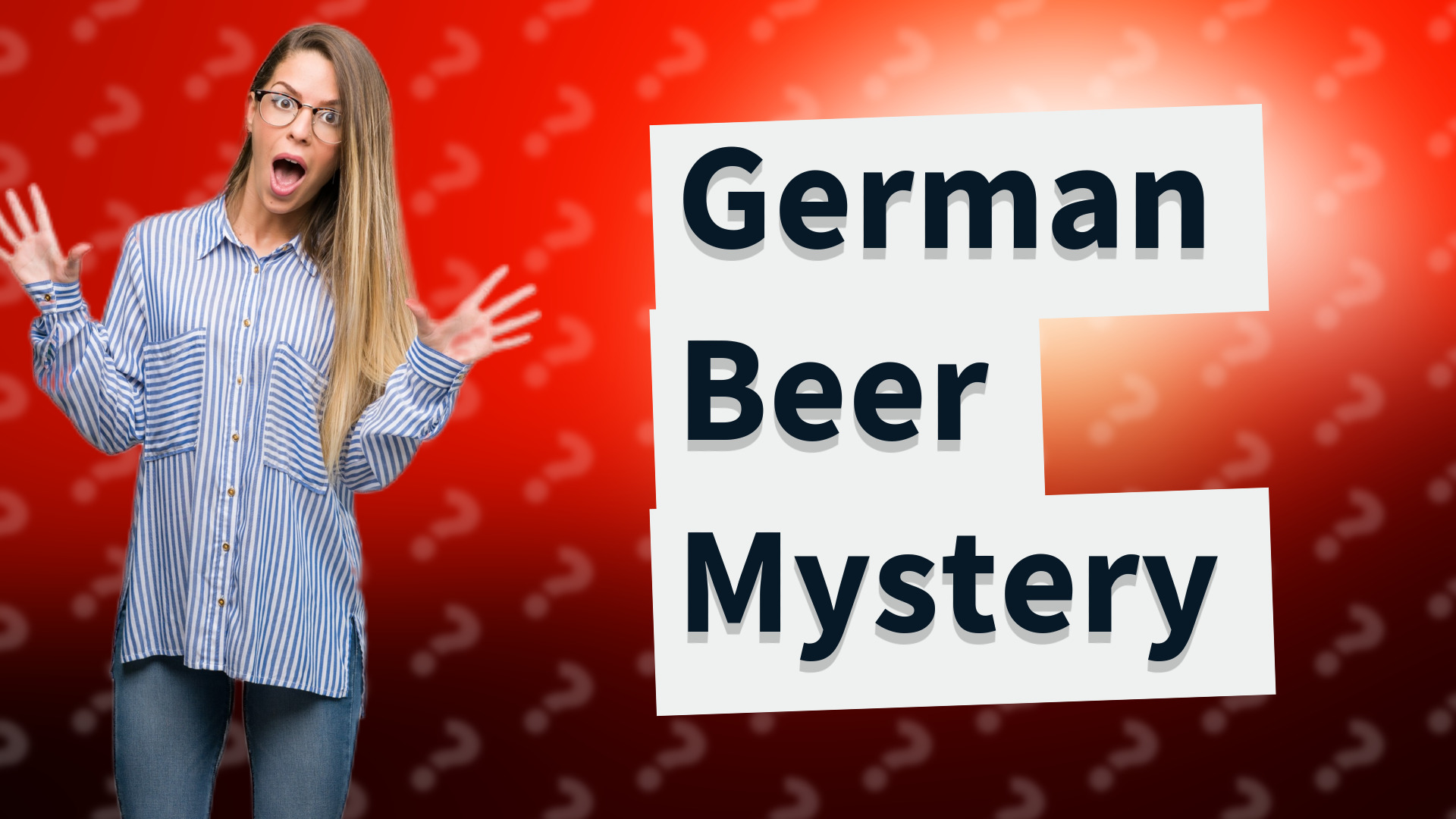German Beer Mystery