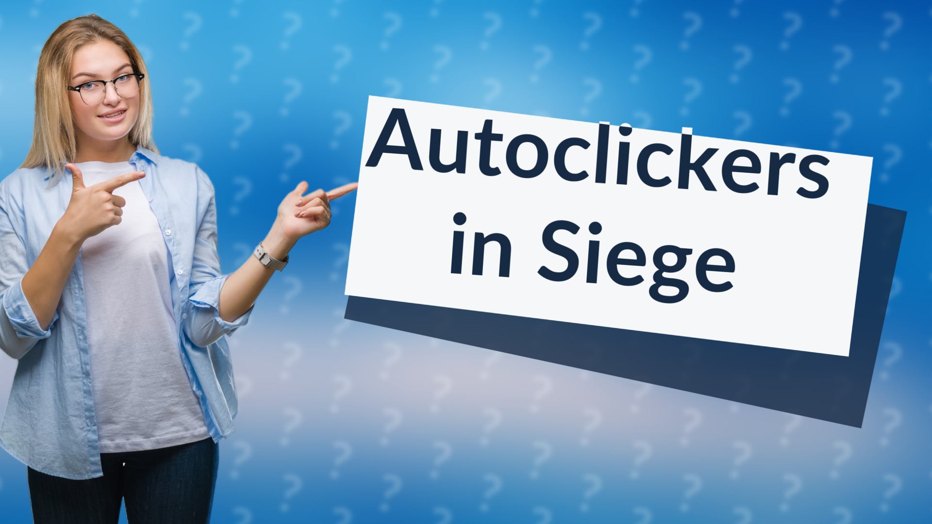 Autoclickers in Siege