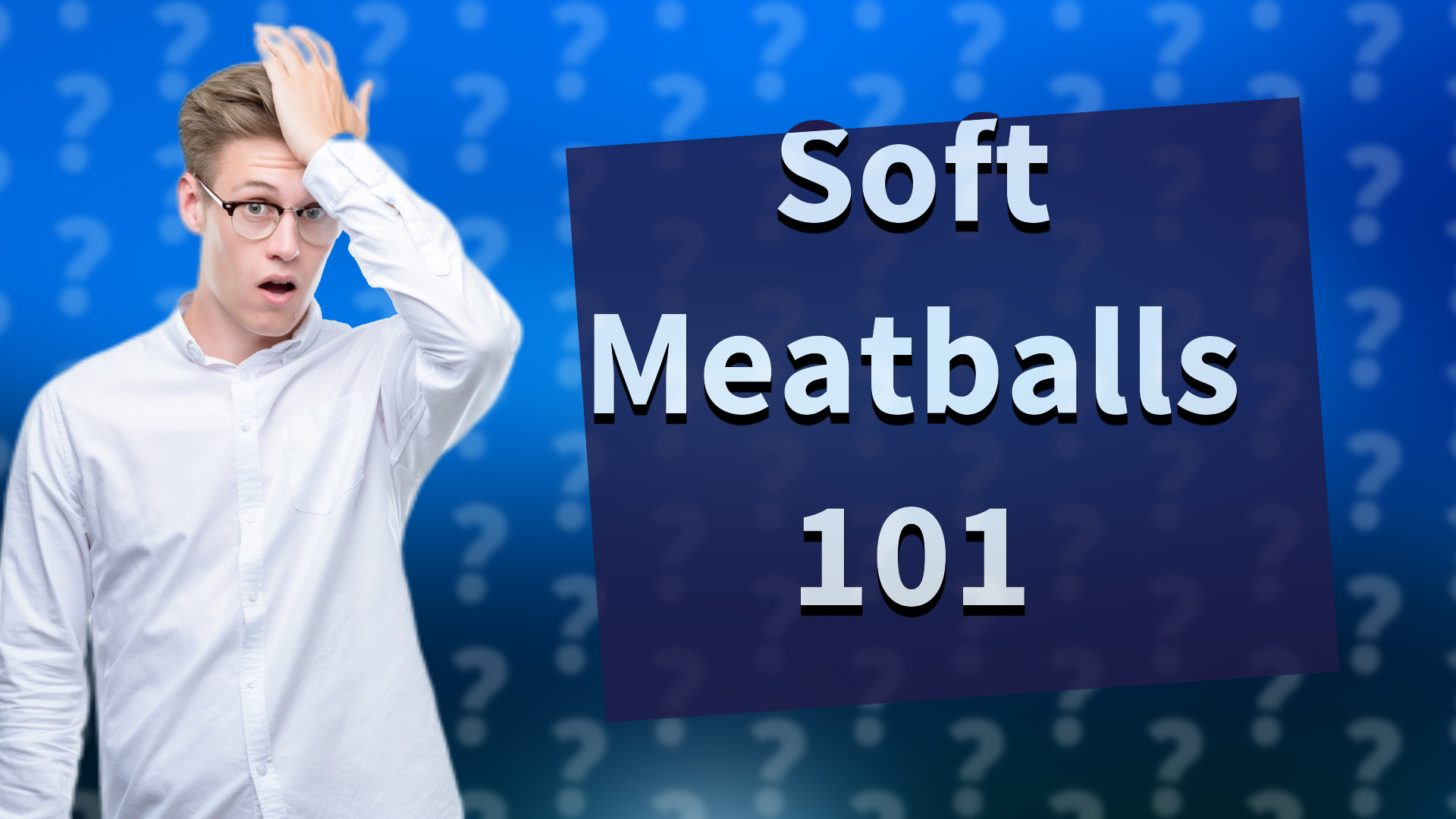 Soft Meatballs 101