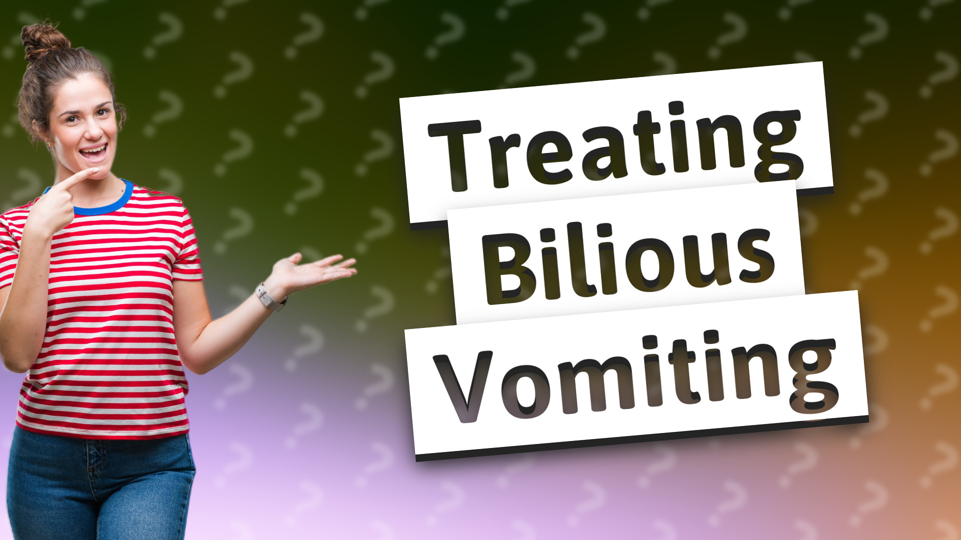 Treating Bilious Vomiting