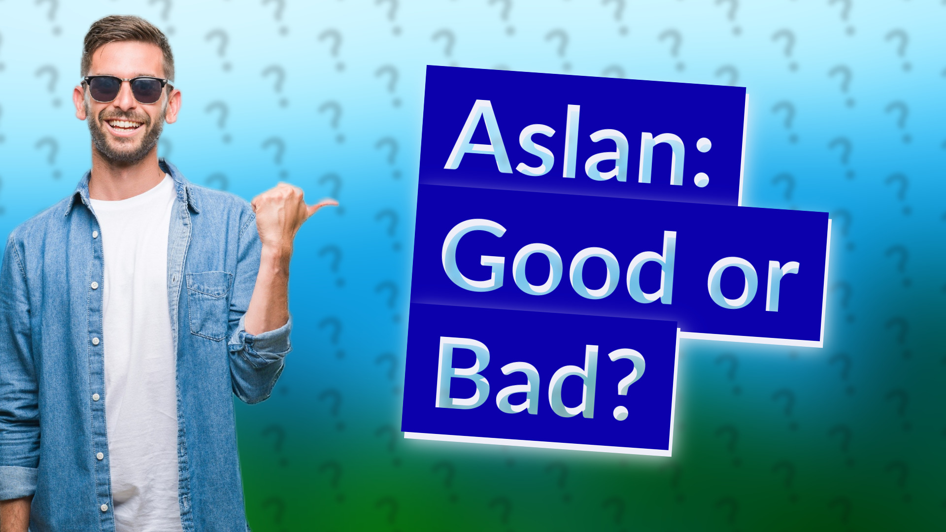 Aslan: Good or Bad?