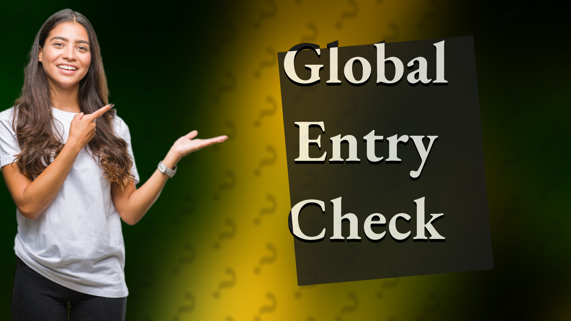 Global Entry Check