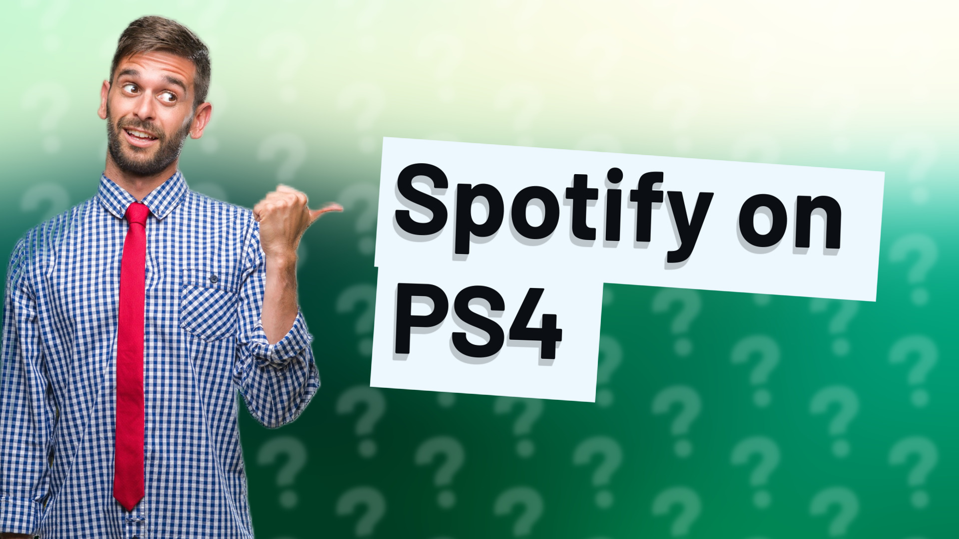 Spotify on PS4
