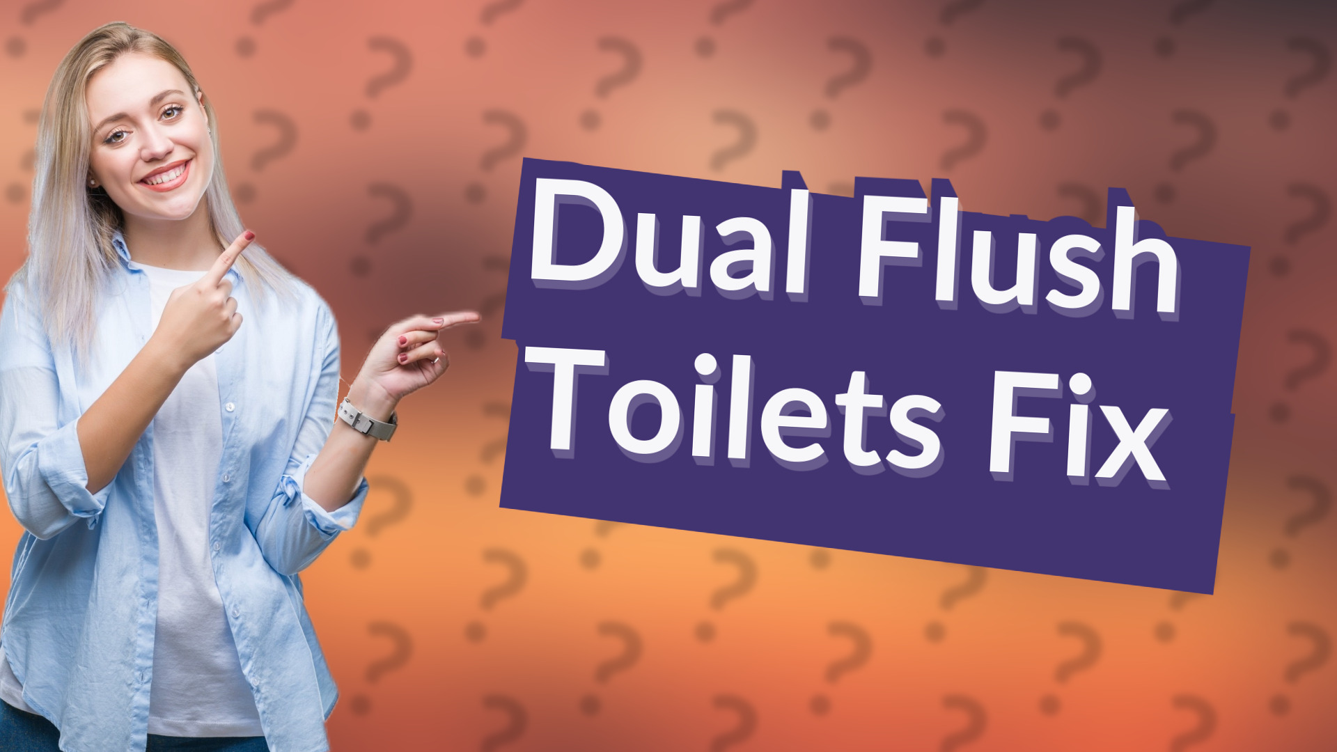 Dual Flush Toilets Fix