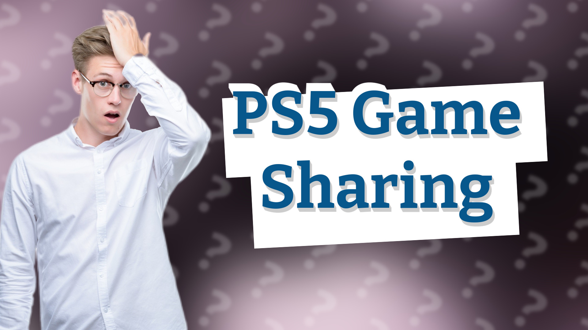 PS5 Game Sharing