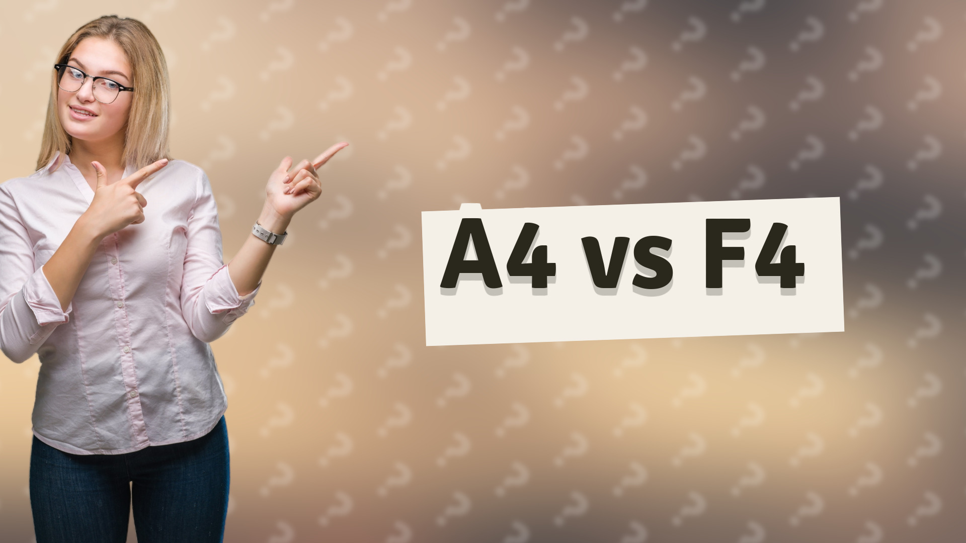 A4 vs F4