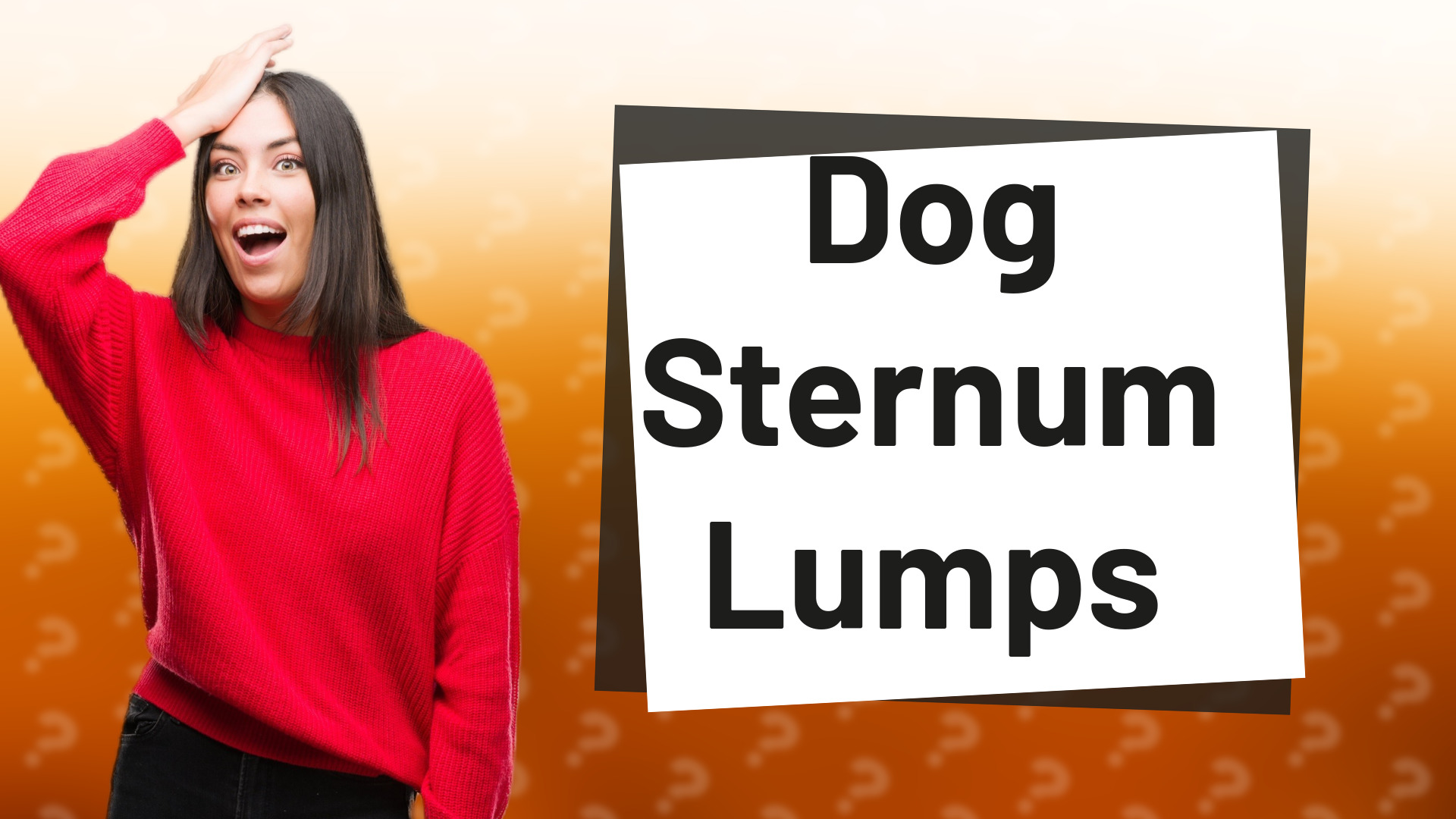 Dog Sternum Lumps