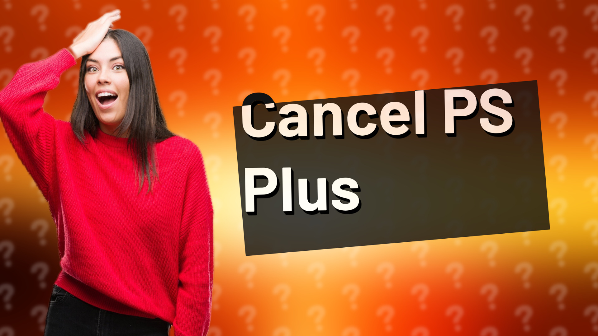 Cancel PS Plus