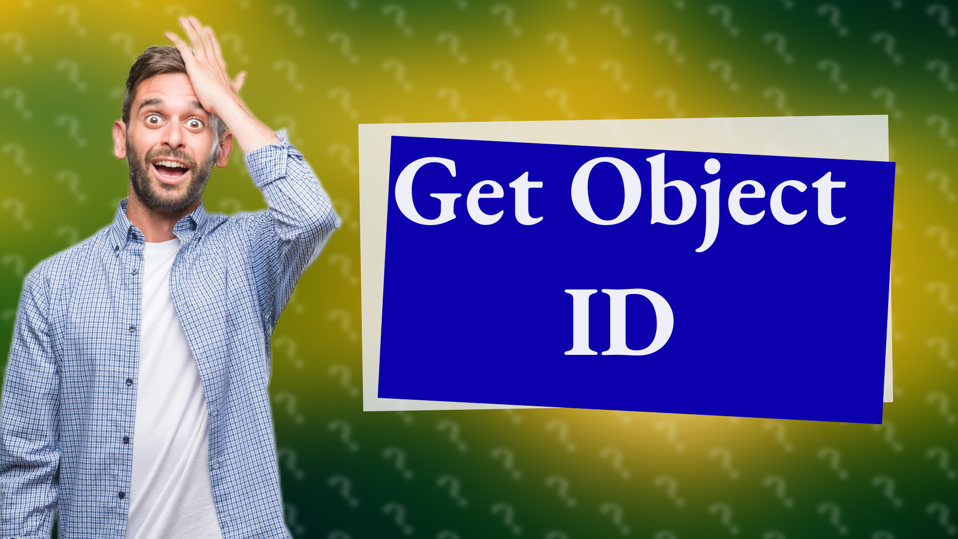 Get Object ID