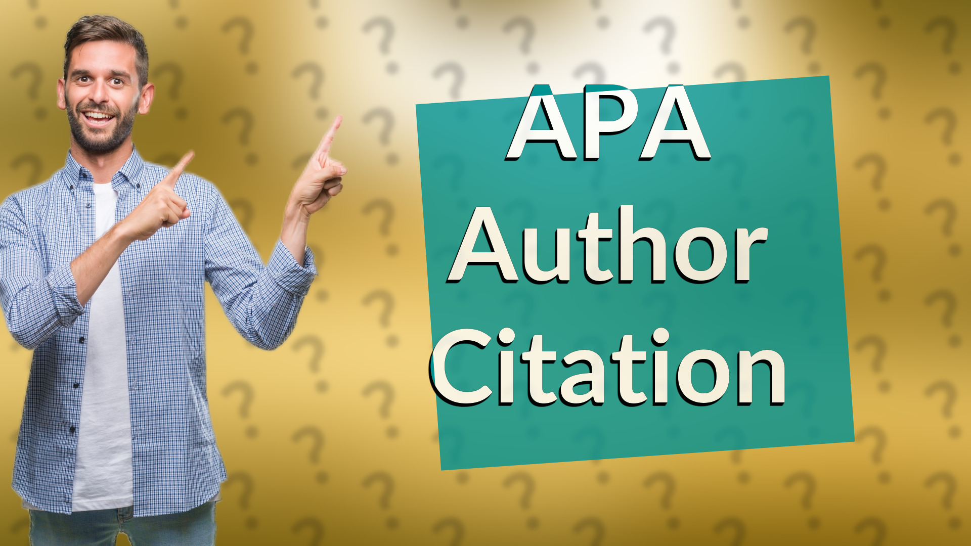 APA Author Citation