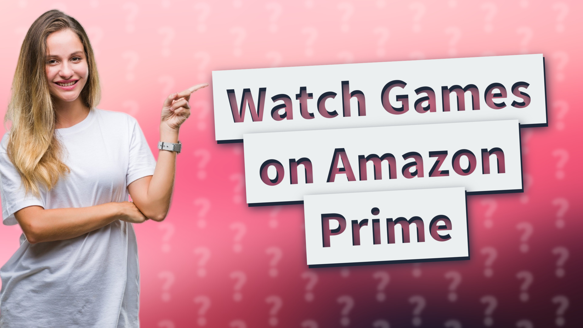 Watch Games on Amazon Prime