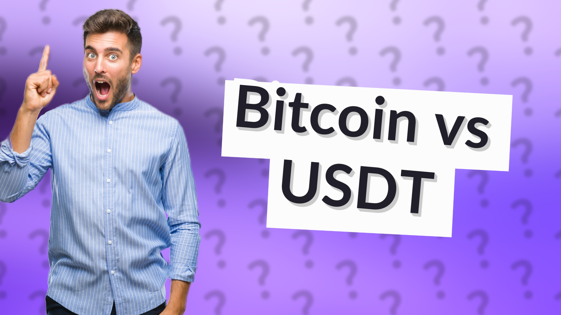 Bitcoin vs USDT