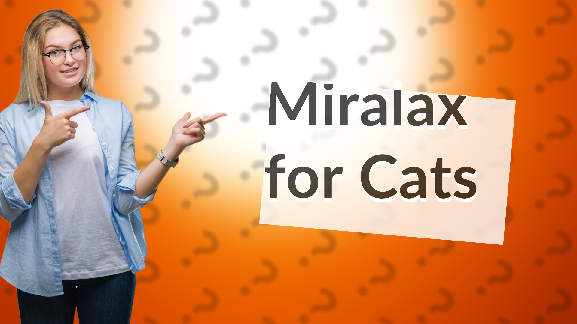 Miralax for Cats