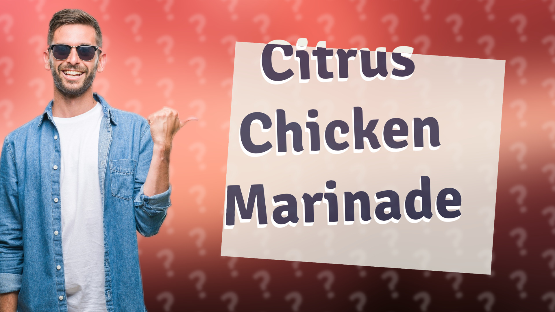 Citrus Chicken Marinade