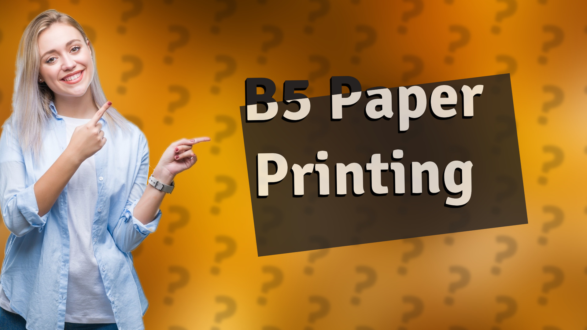 B5 Paper Printing