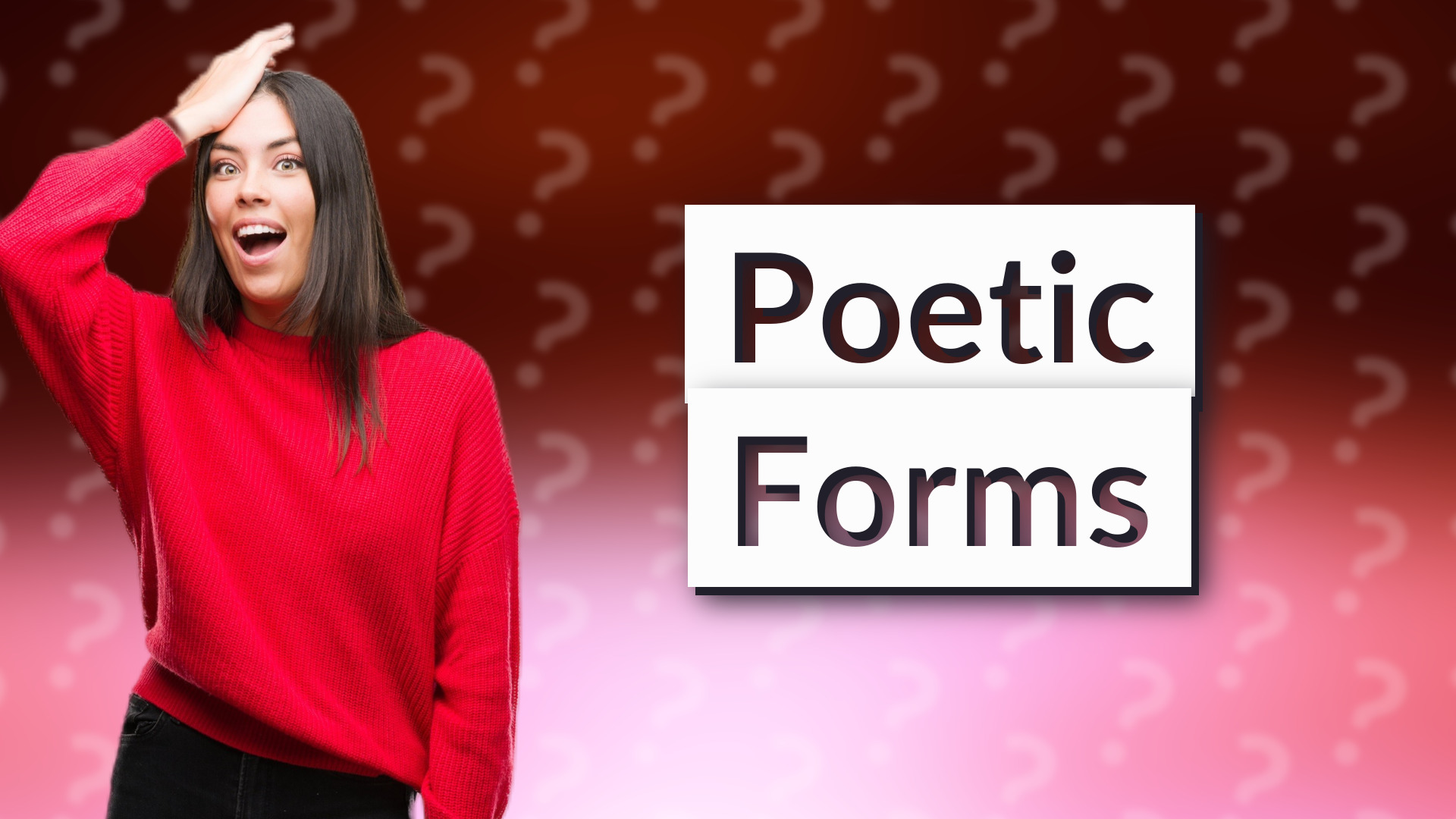 Poetic Forms