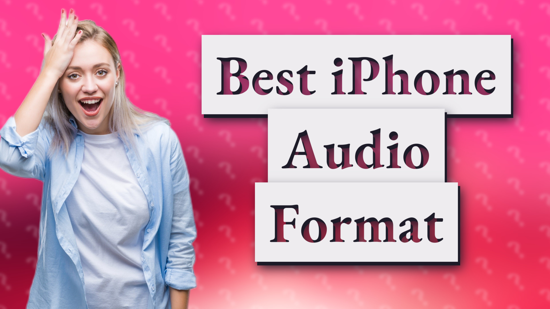 Best iPhone Audio Format