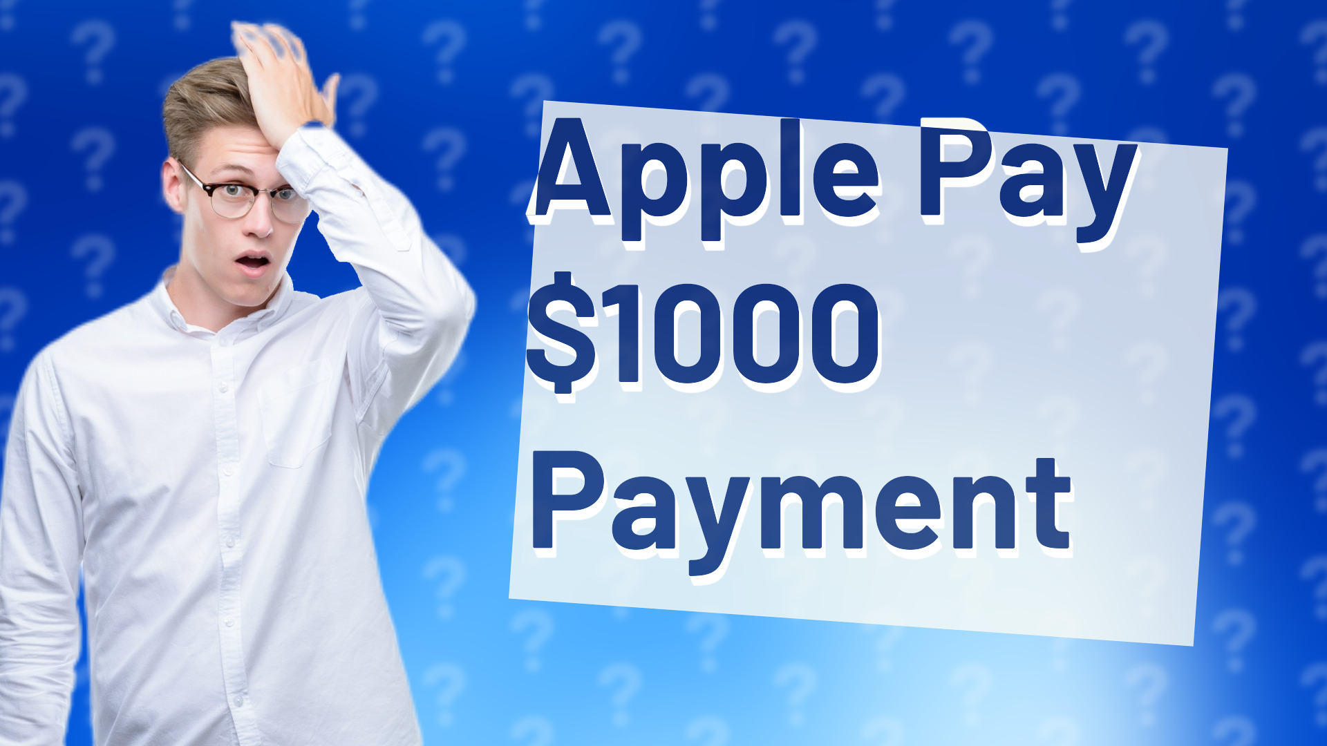 Apple Pay $1000 Payment
