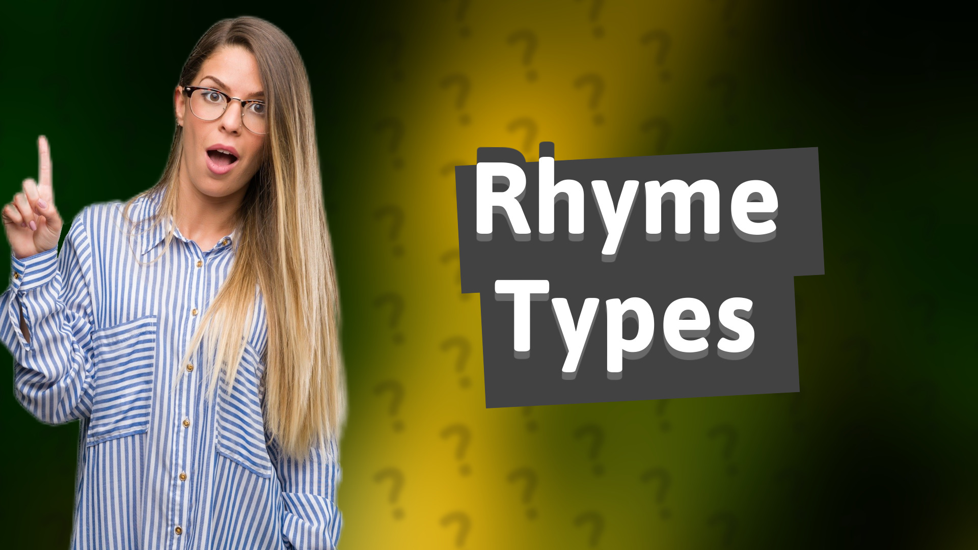 Rhyme Types