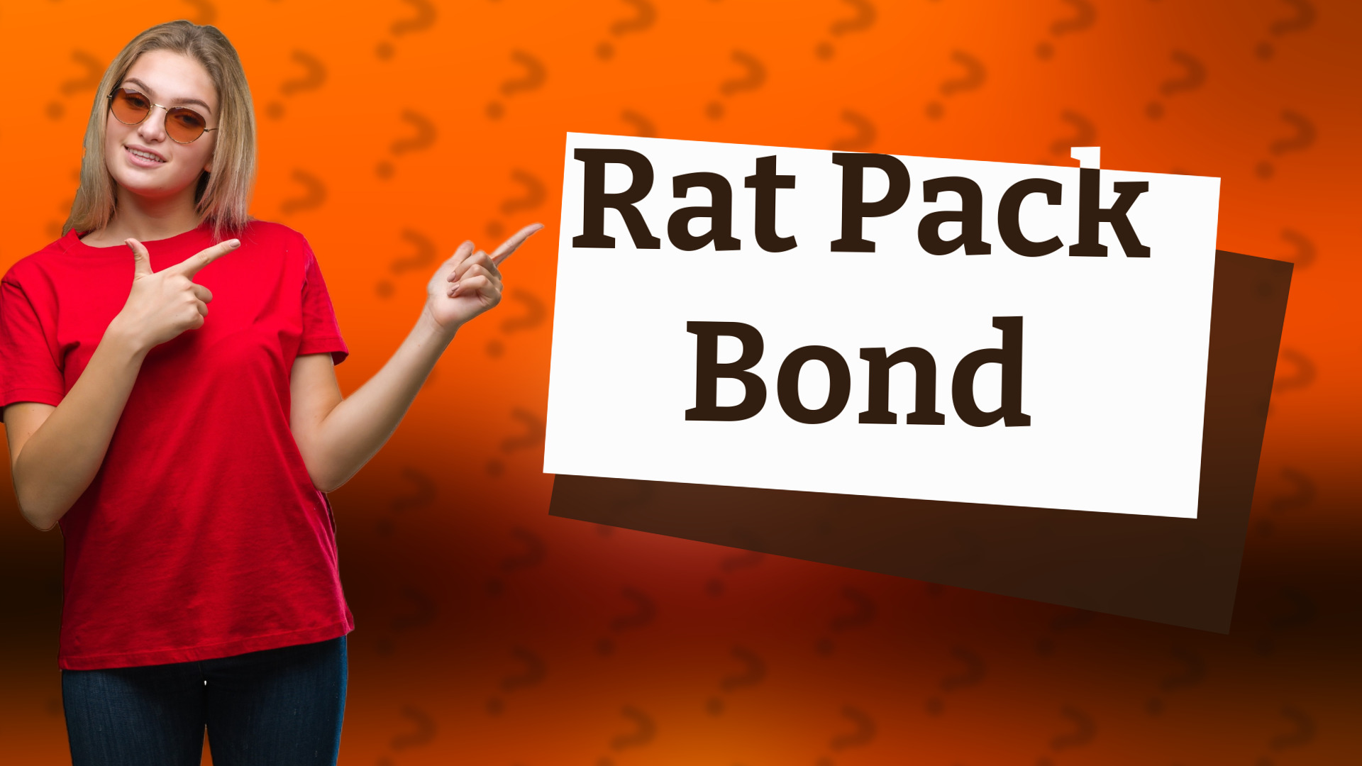 Rat Pack Bond