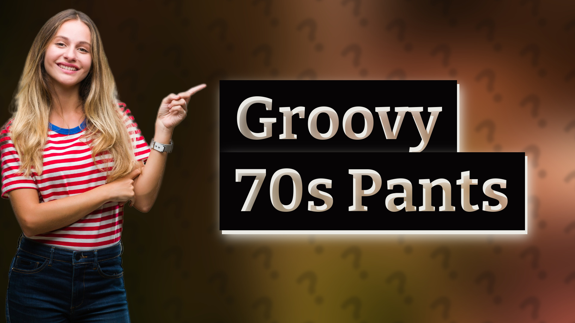 Groovy 70s Pants
