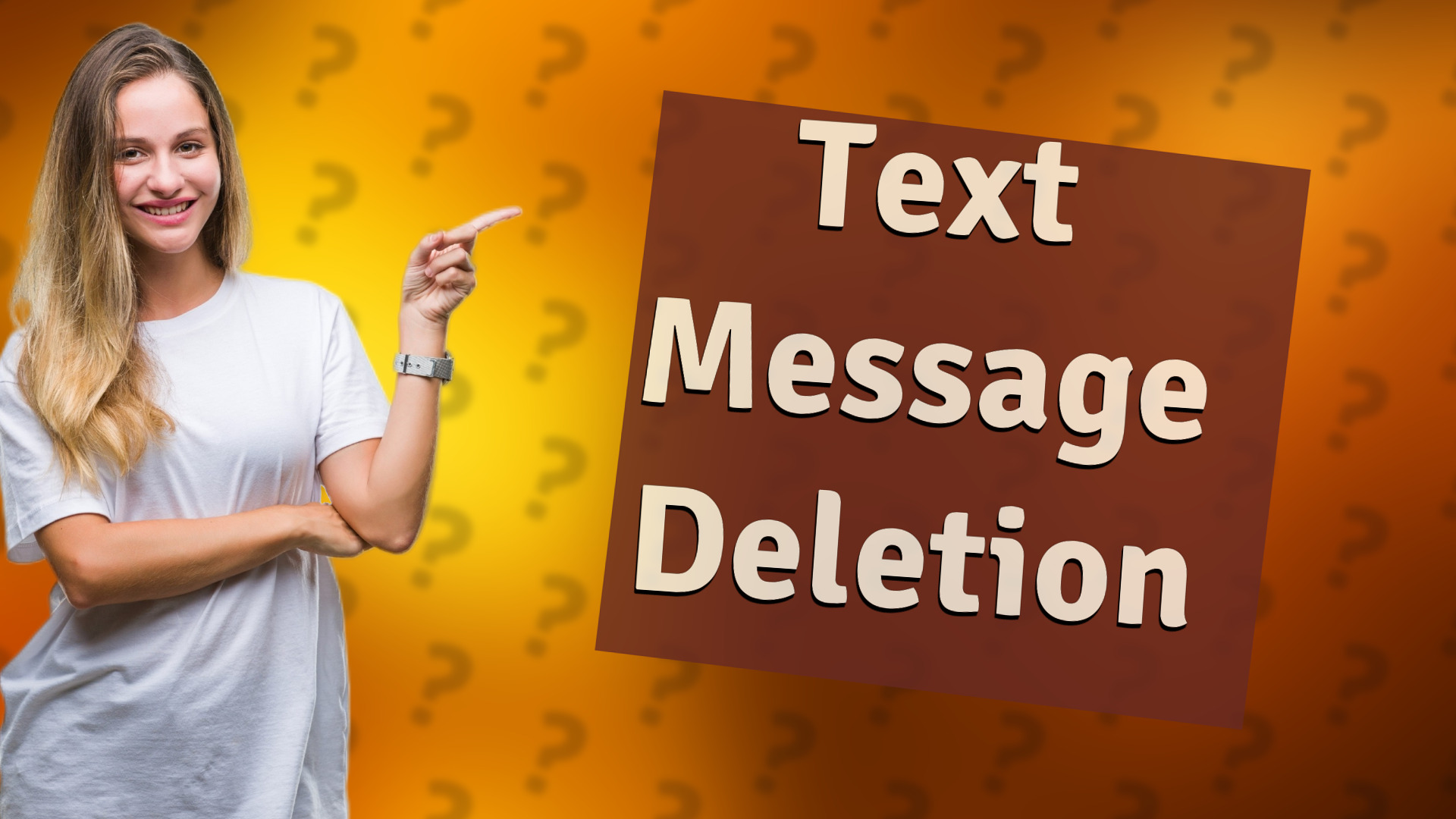 Text Message Deletion