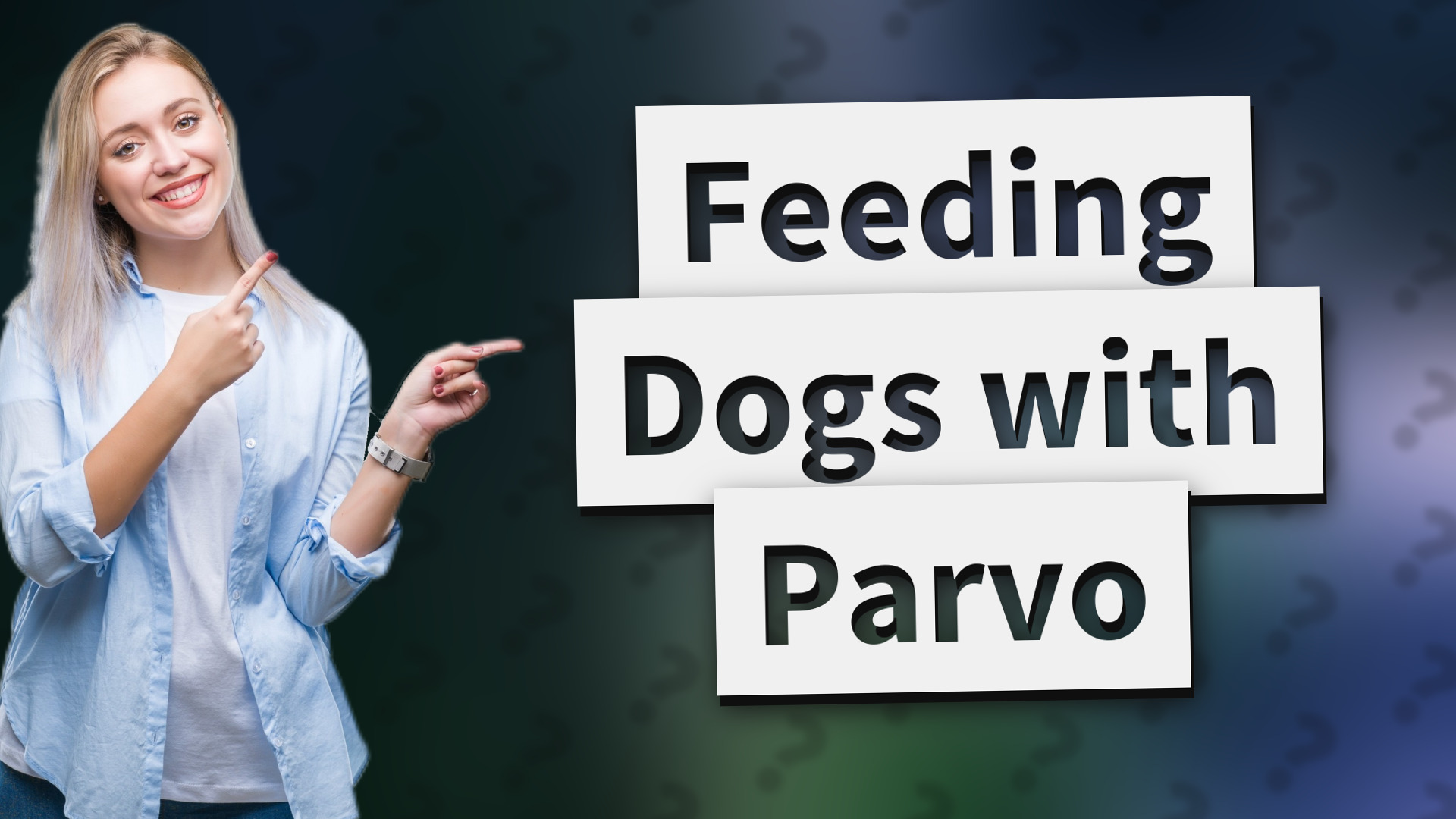 Feeding Dogs with Parvo