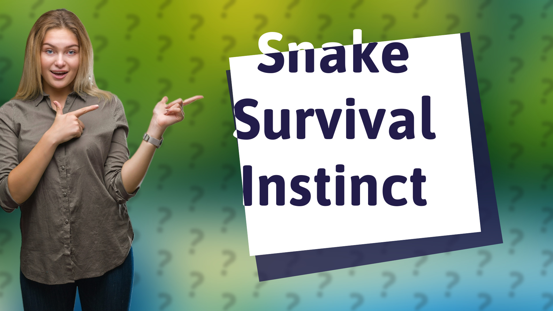 Snake Survival Instinct