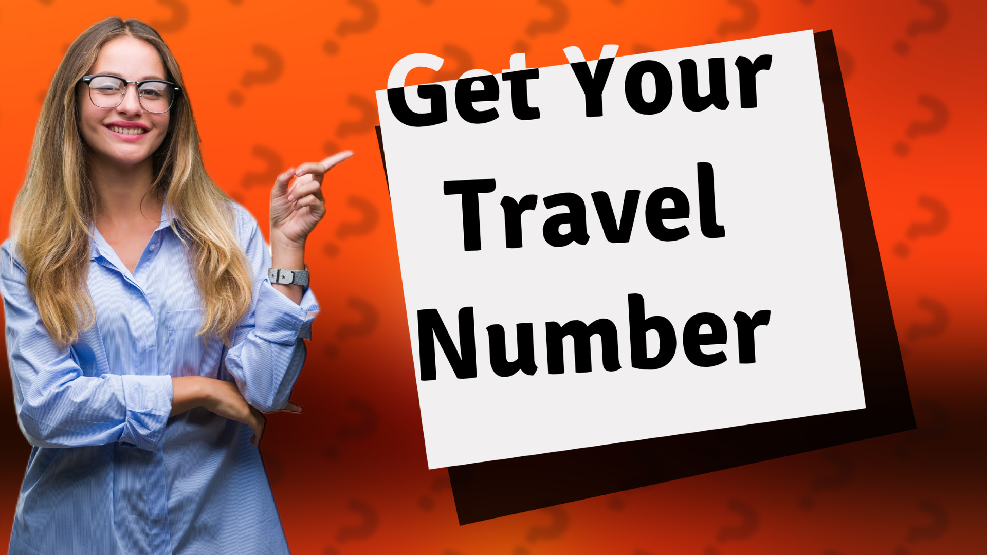 Get Your Travel Number