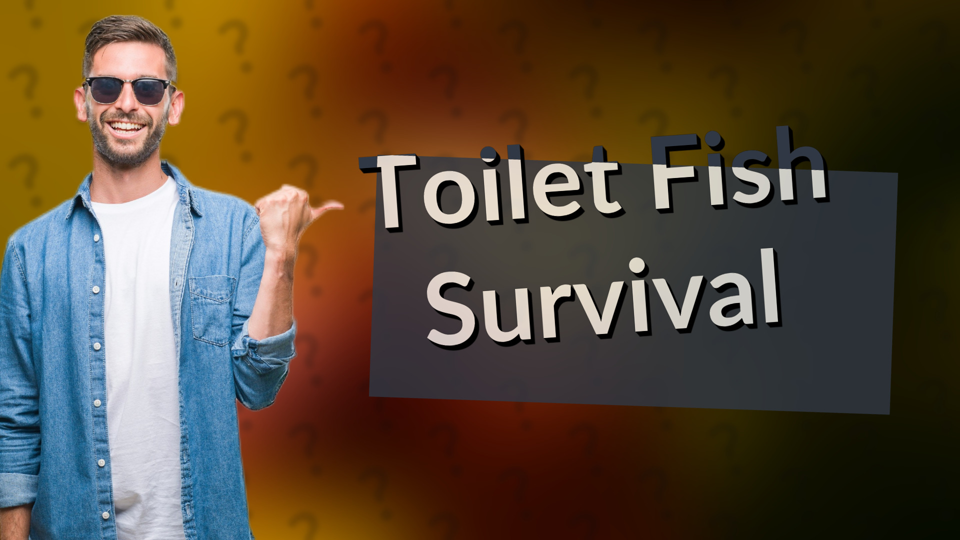 Toilet Fish Survival