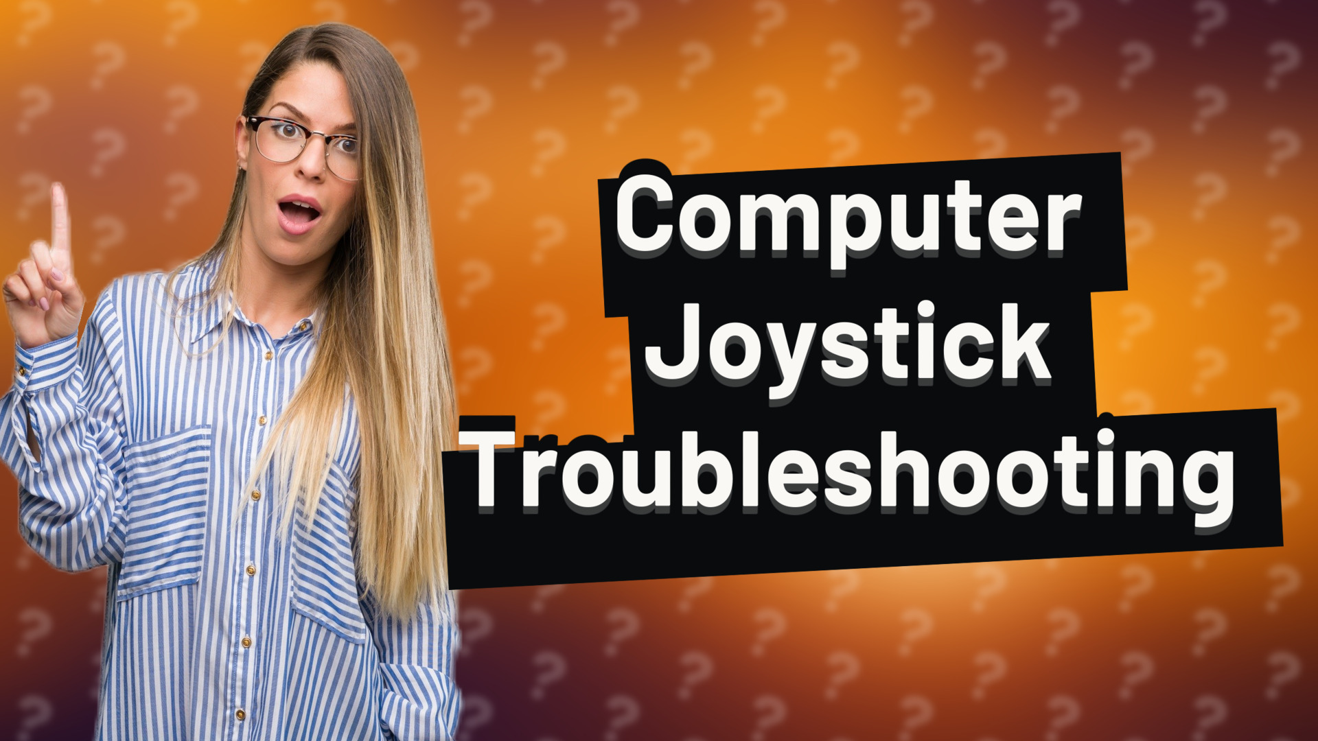Computer Joystick Troubleshooting
