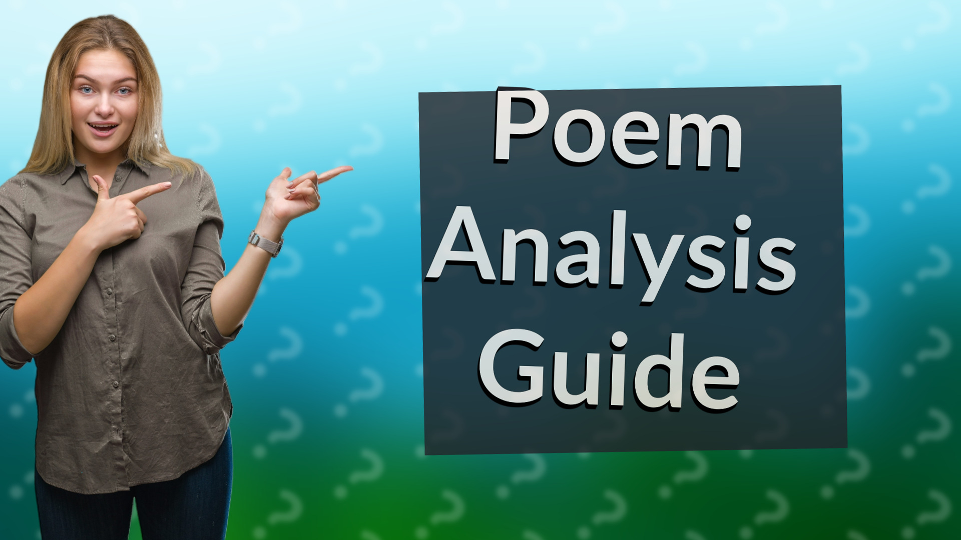 Poem Analysis Guide