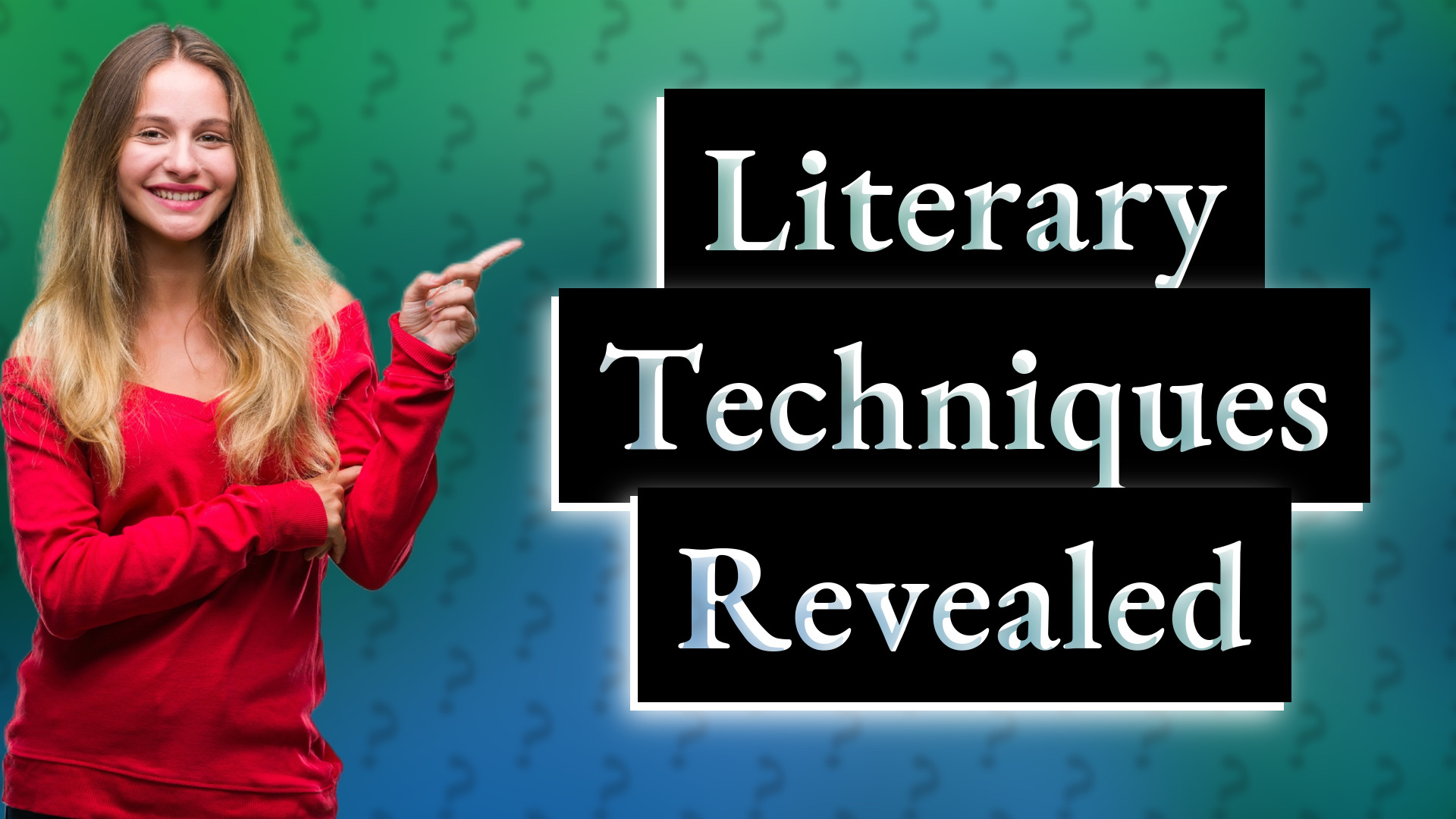 Literary Techniques Revealed