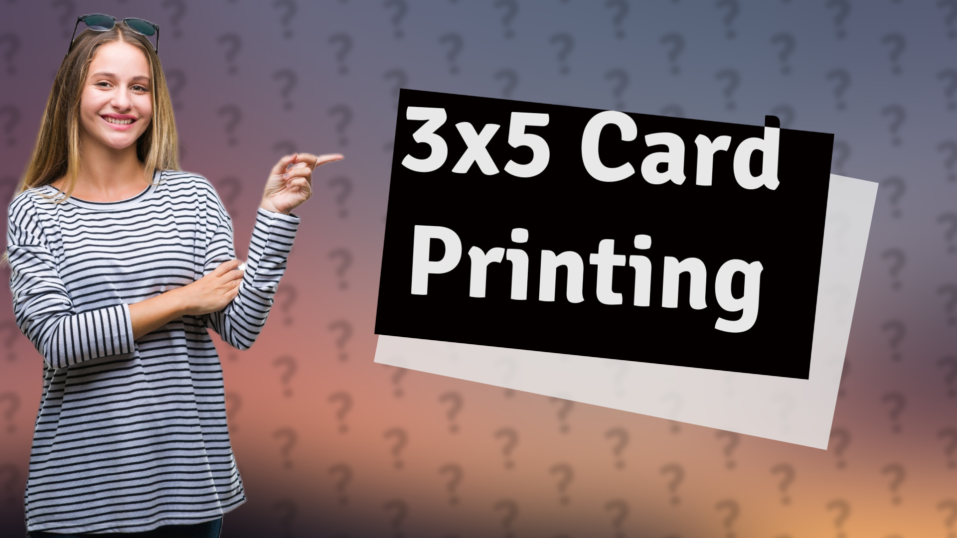 3x5 Card Printing