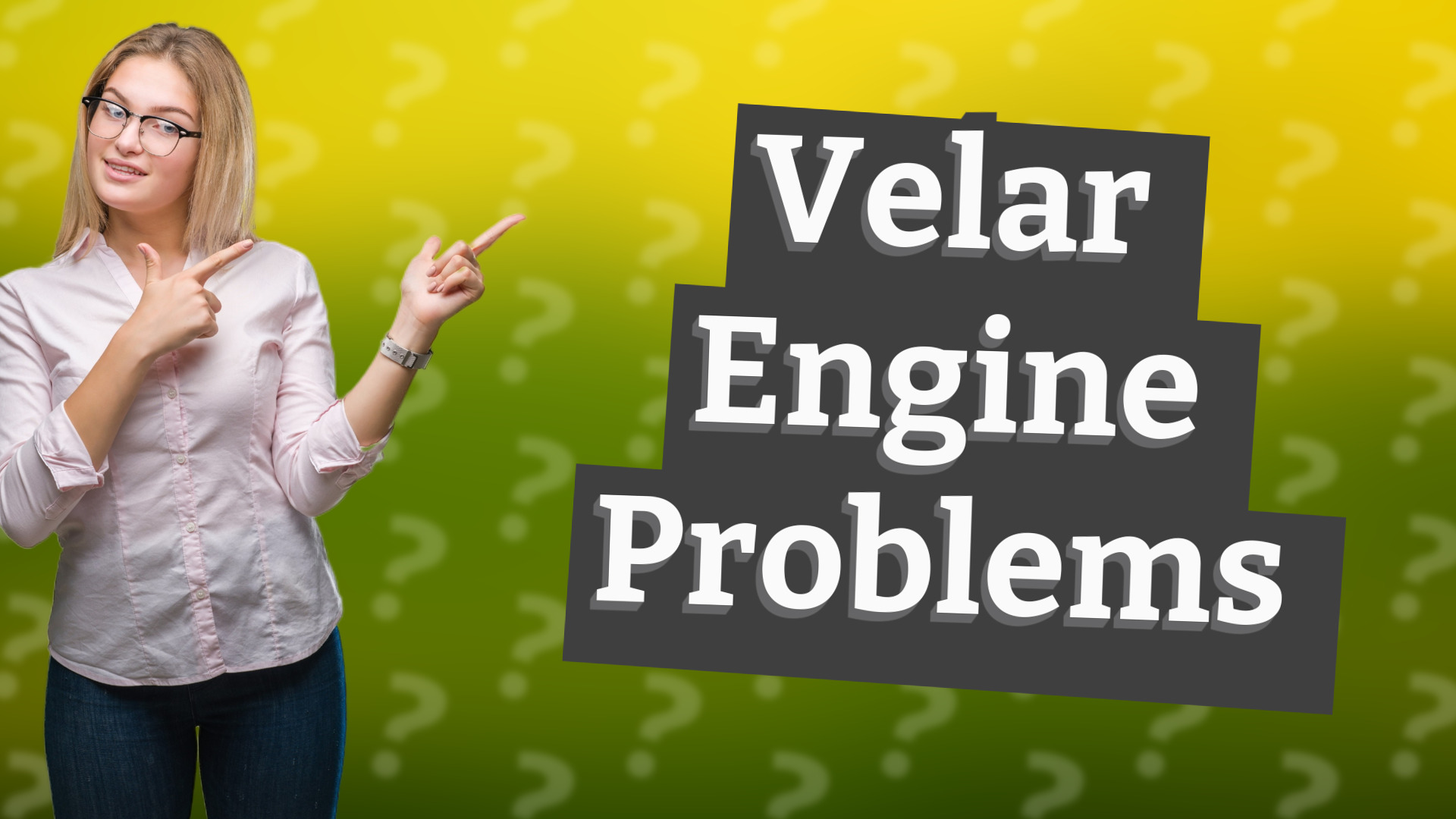 Velar Engine Problems