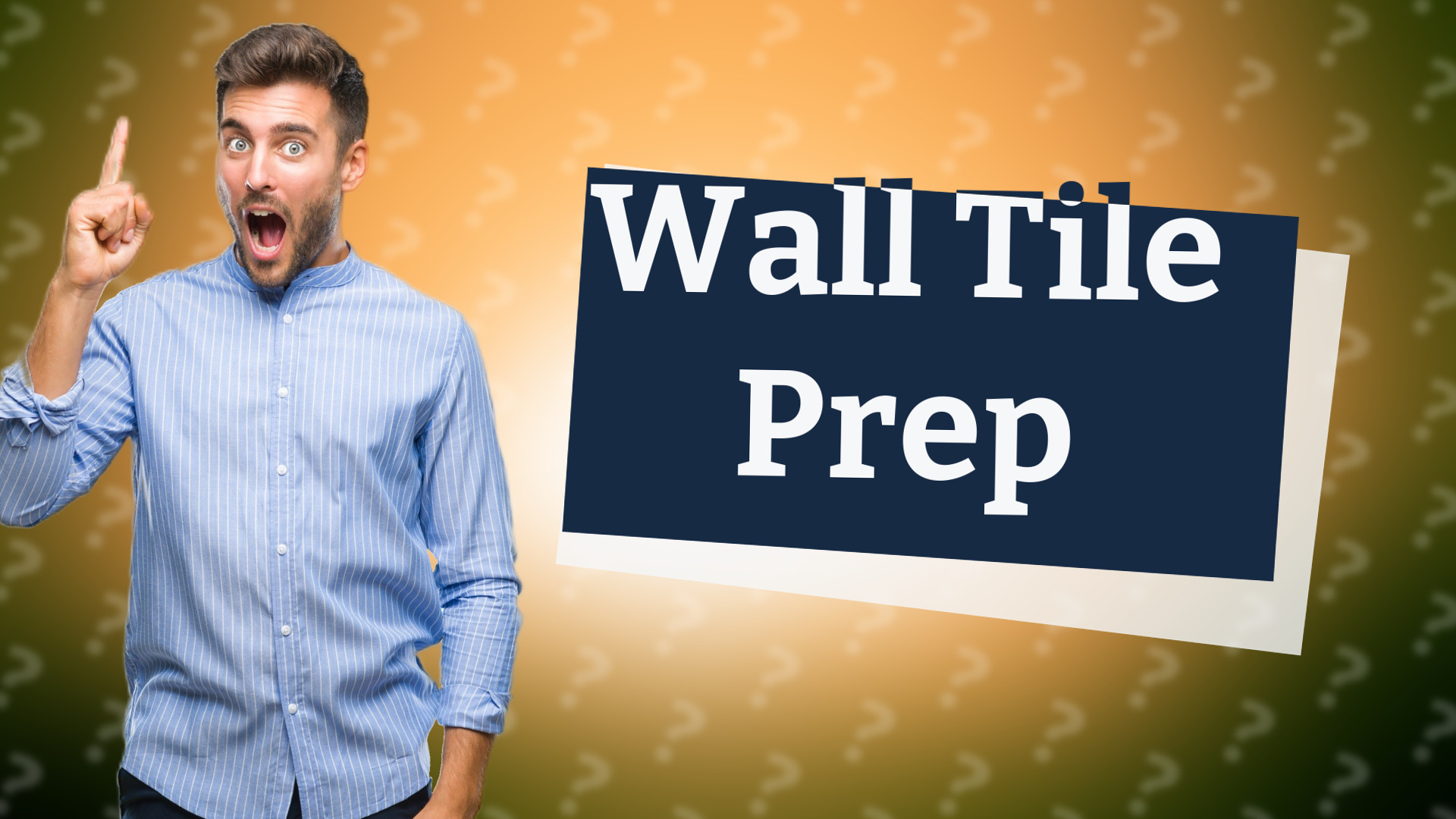 Wall Tile Prep