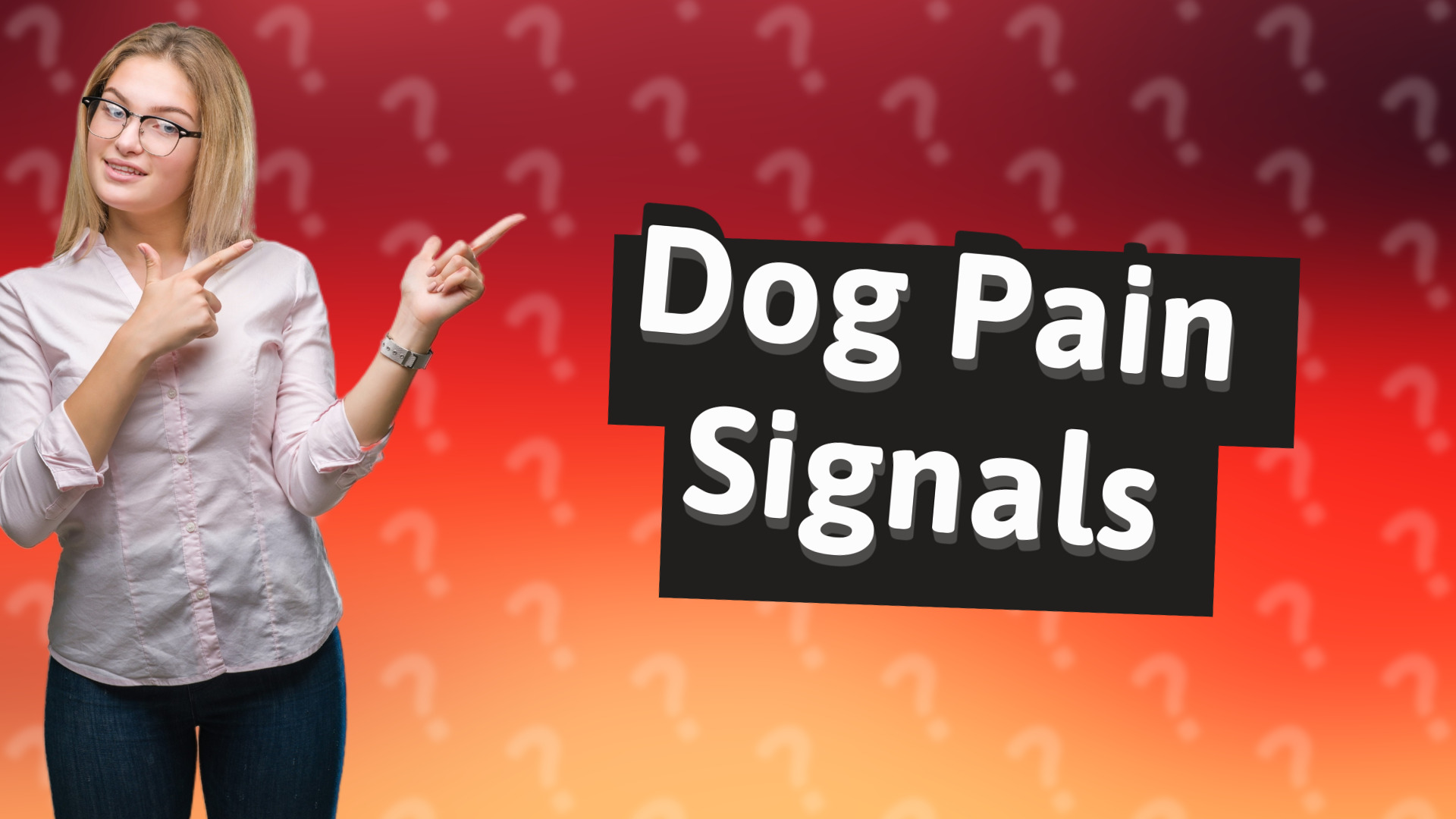 Dog Pain Signals