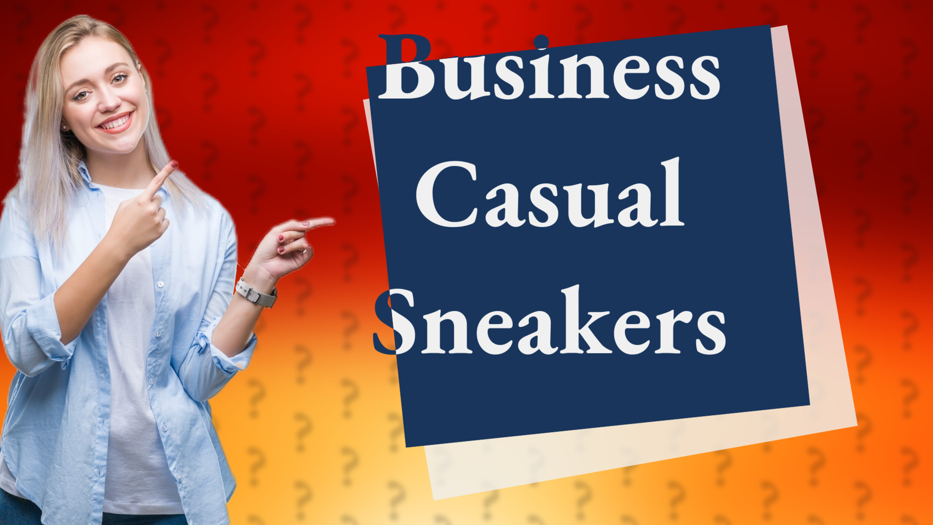 Business Casual Sneakers