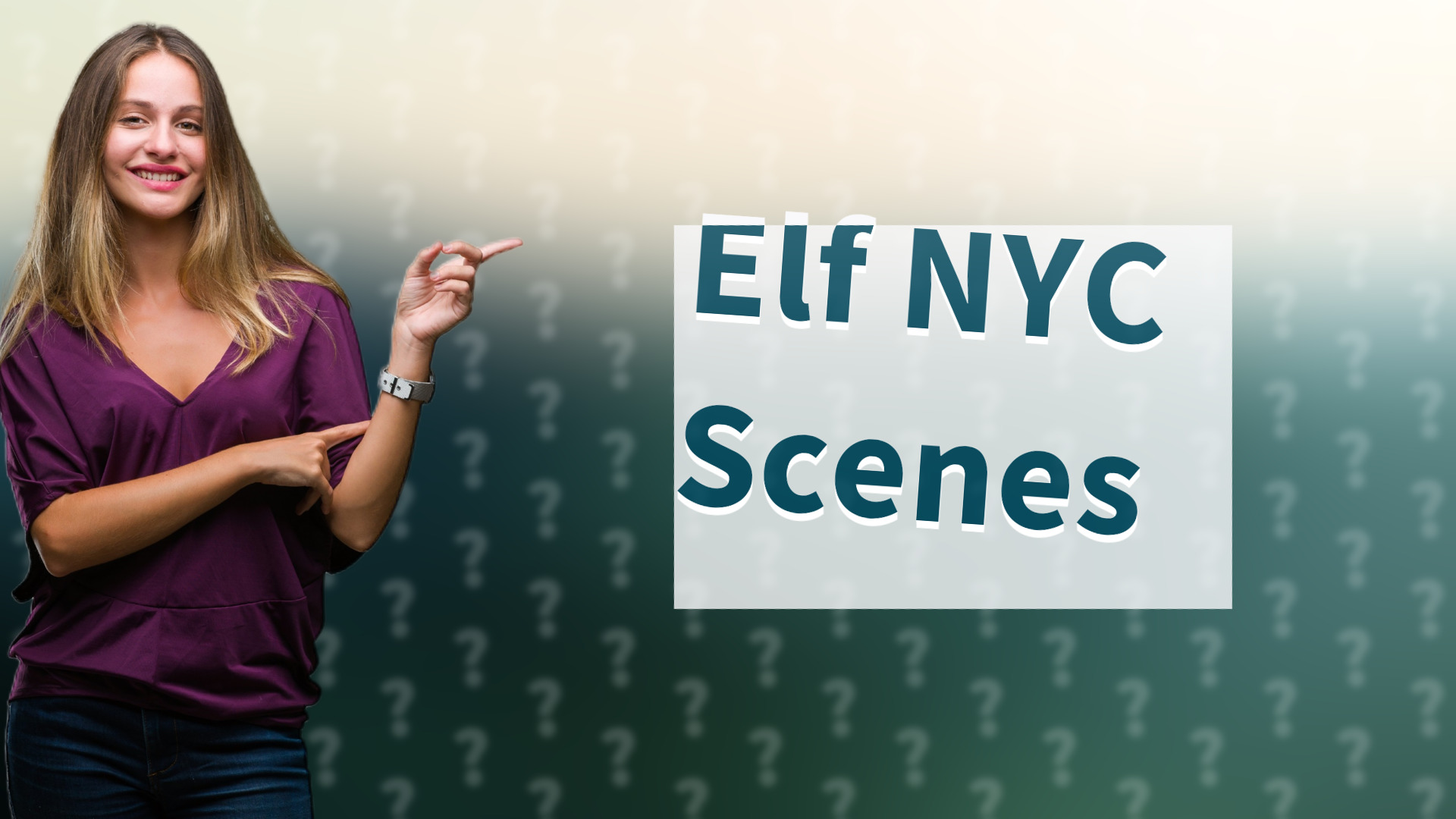 Elf NYC Scenes