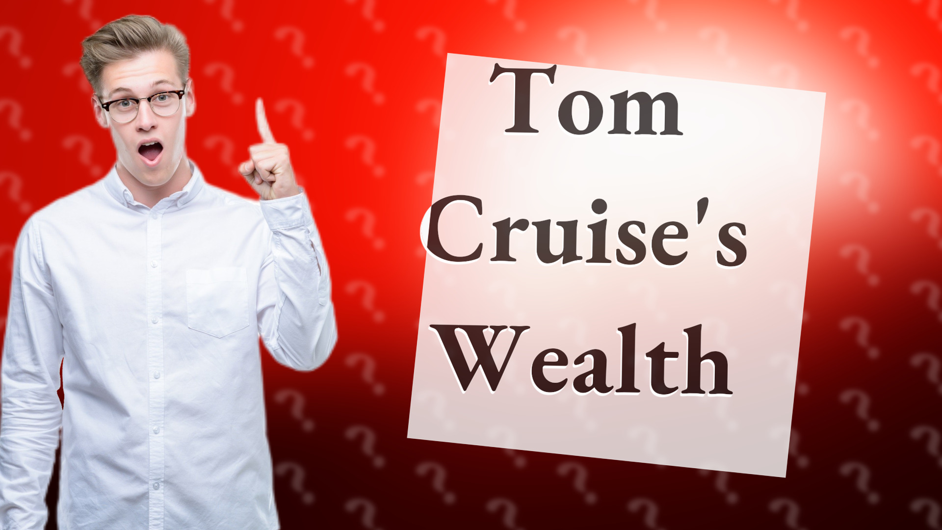 Tom Cruise's Wealth