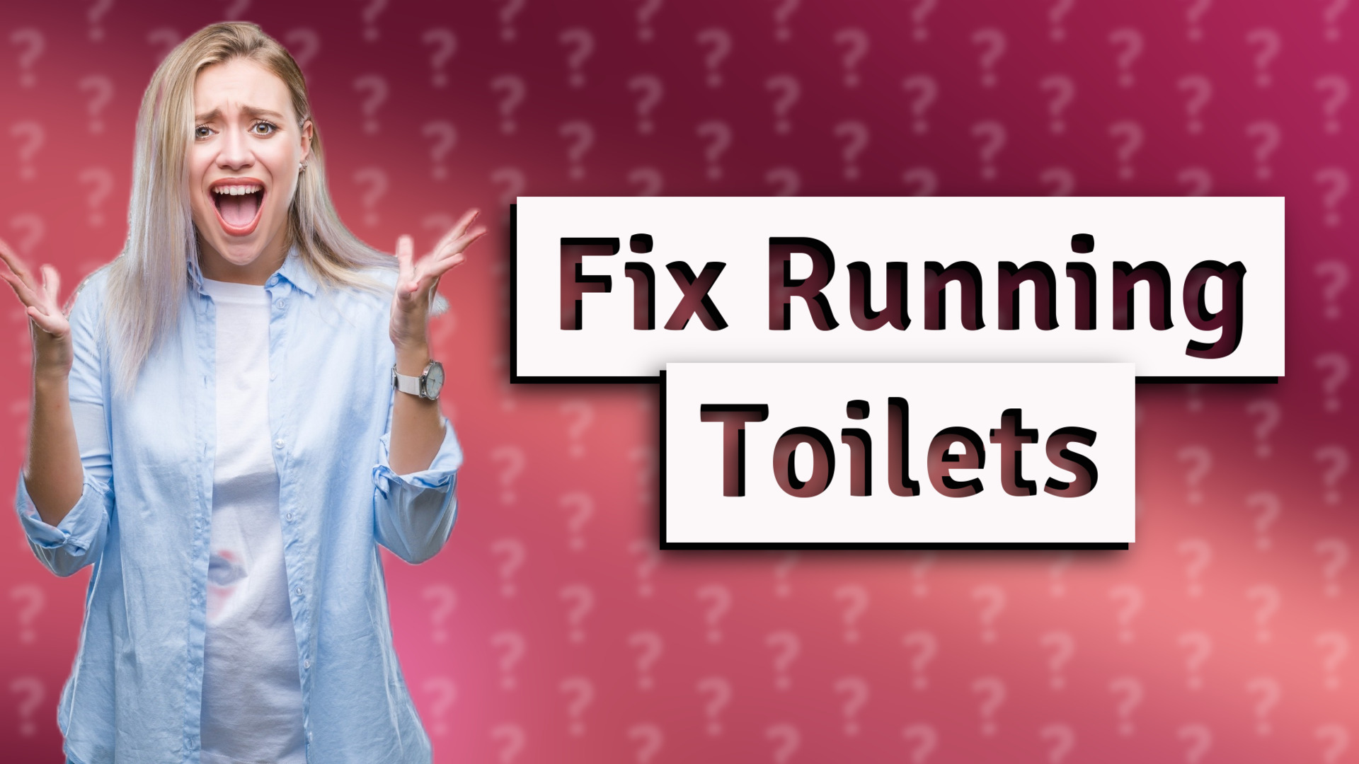 Fix Running Toilets